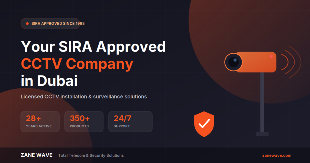 SIRA Approved CCTV Company