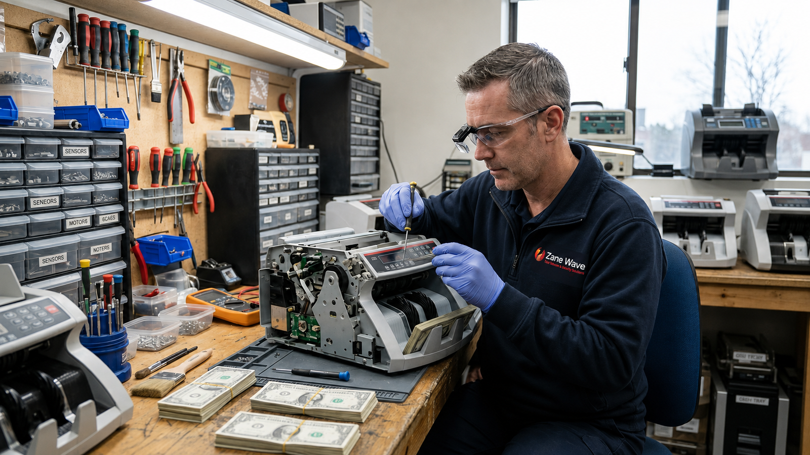 Cash Counting Machine Repair