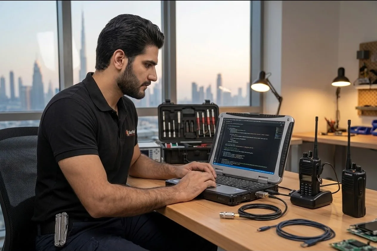 Walkie talkie repair service Dubai