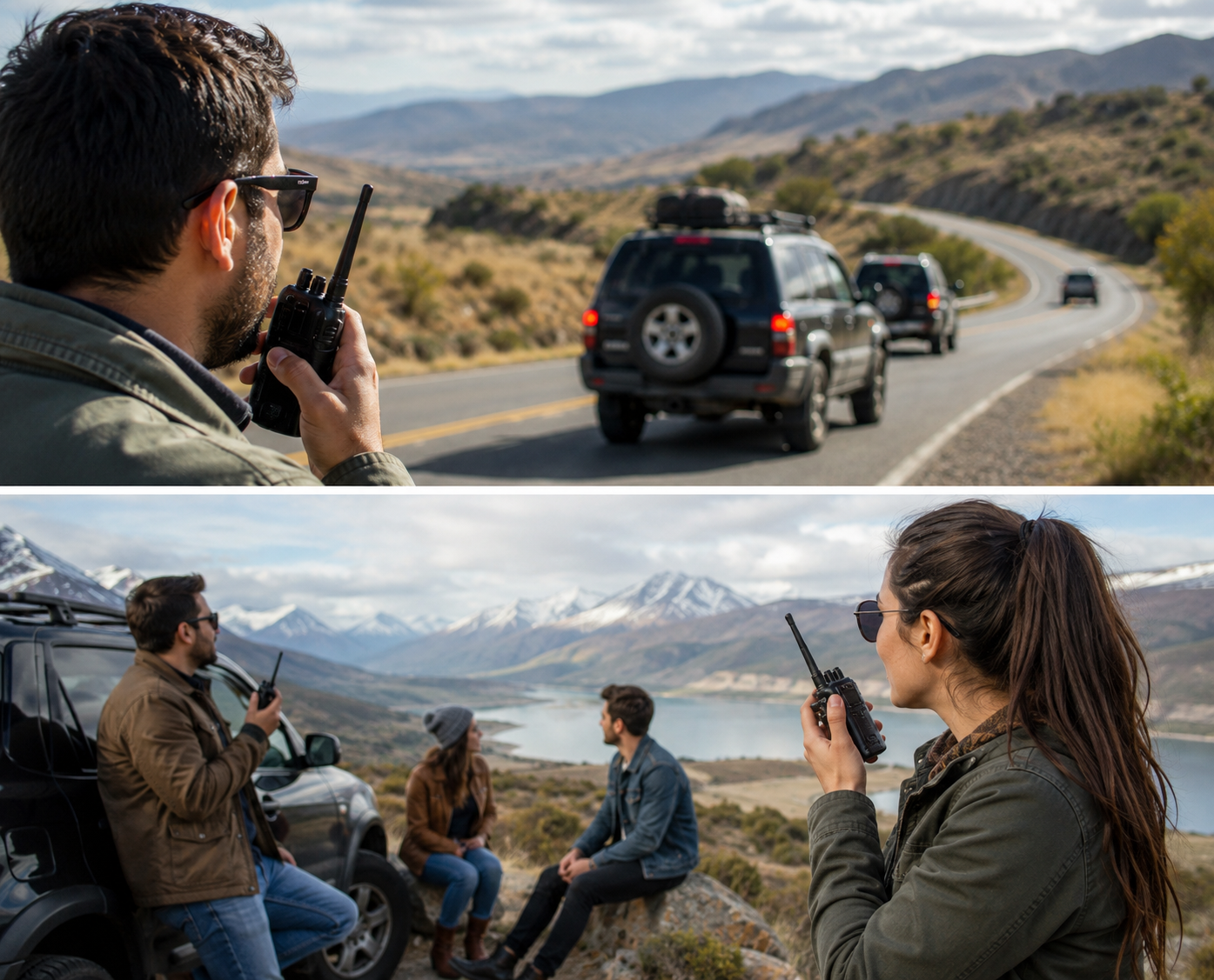 Walkie talkie rental for road trips