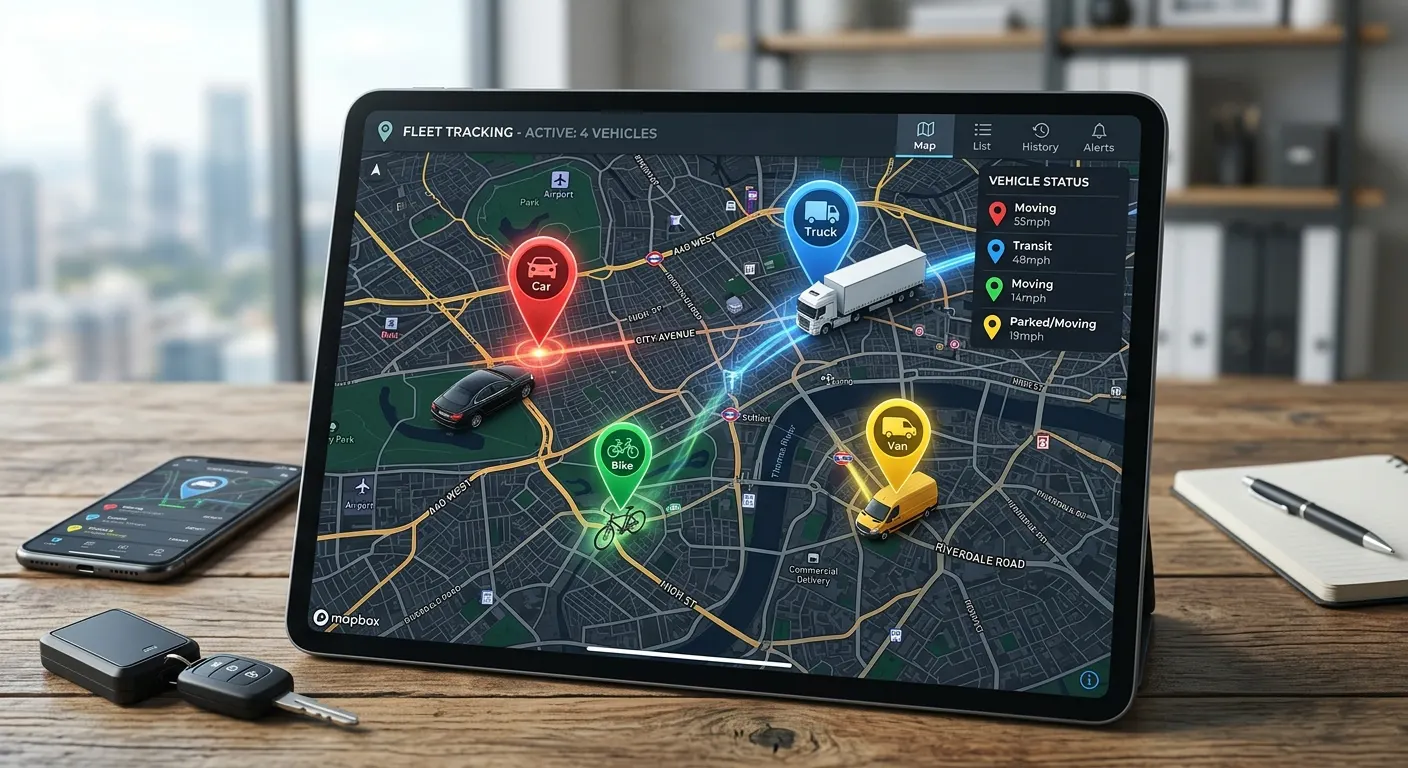 GPS tracker device installation