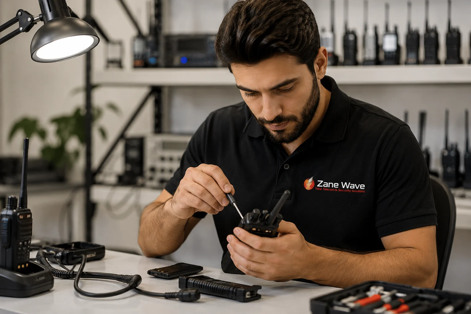 Walkie talkie programming repair services Dubai