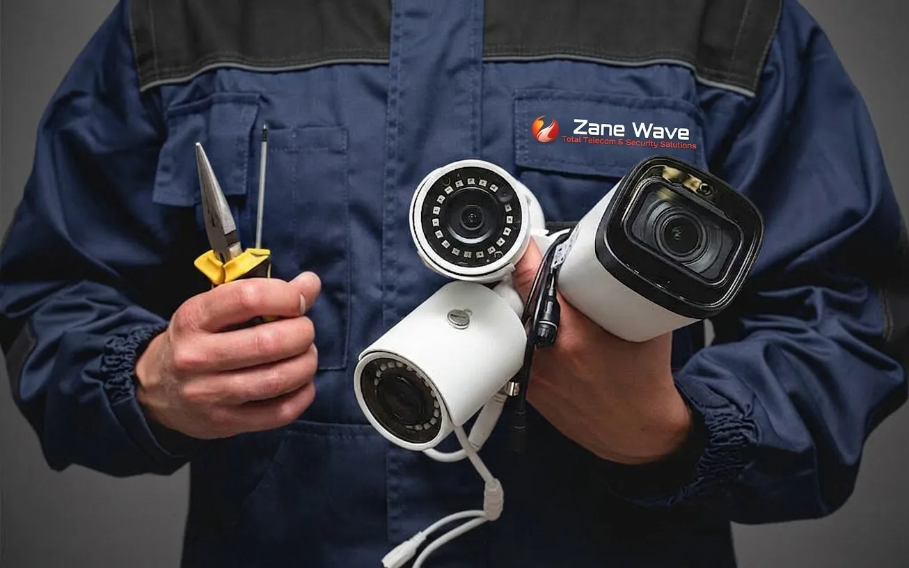 Villa CCTV camera placement Dubai
