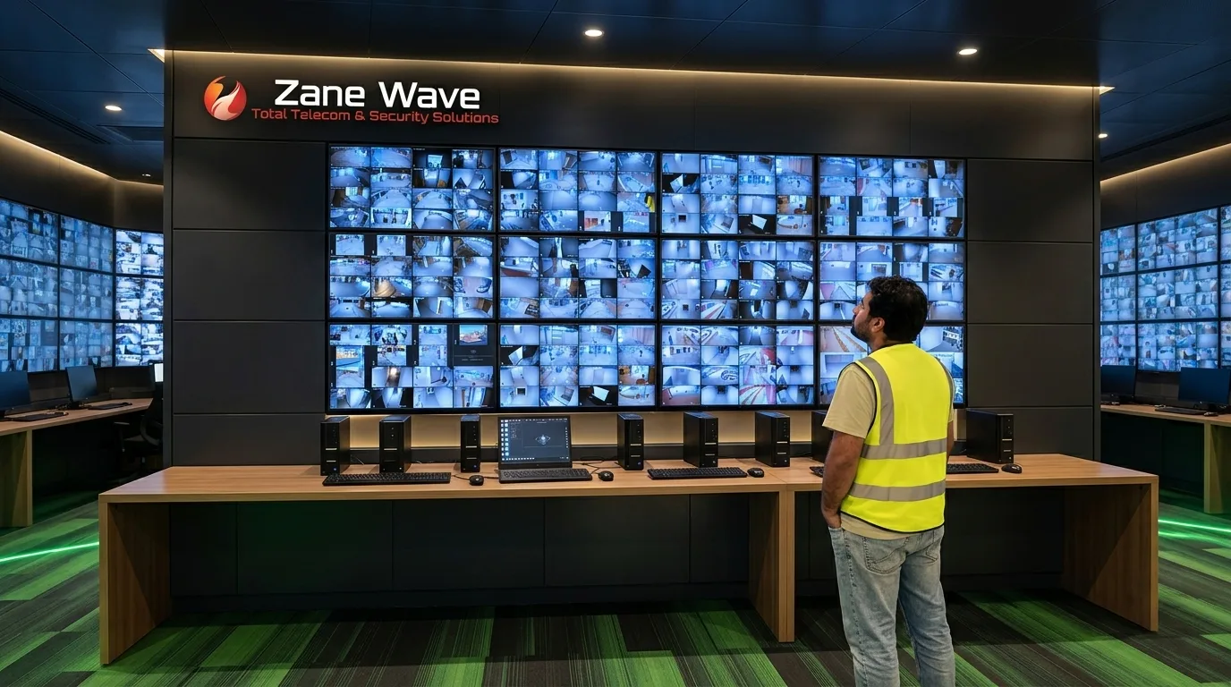 SIRA CCTV project design and installation Dubai