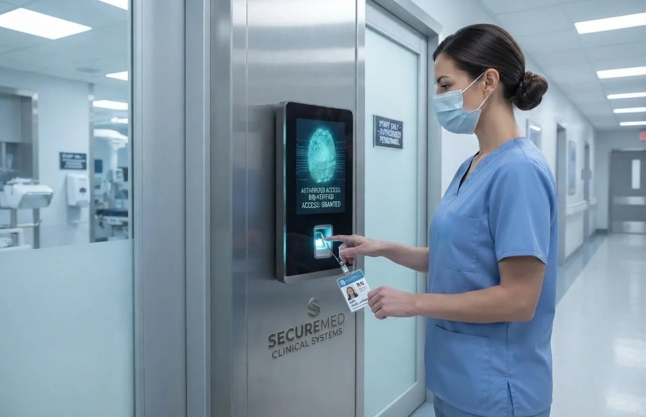 Hospitals & Clinics access control system