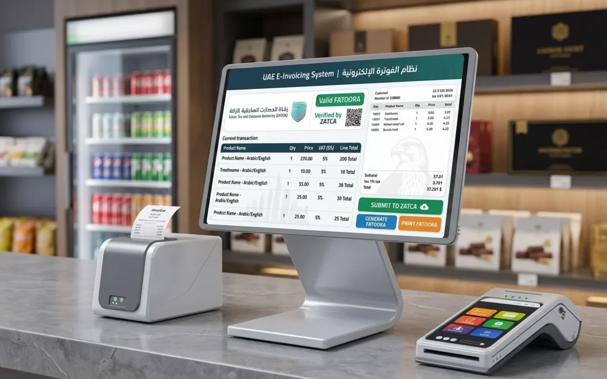 UAE E-Invoicing POS System