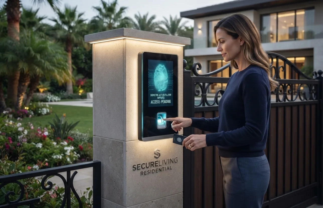 Villas & Residential access control system