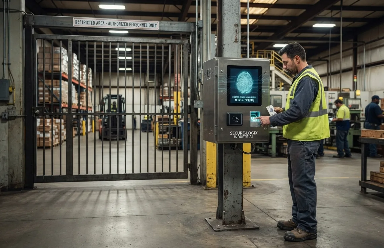 Warehouses & Factories access control system